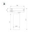 Трековый трехфазный светильник Arlight LGD-GERA-4TR-R90-40W Day4000 (WH, 15 deg, 230V) 055137 Трековый трехфазный светильник Arlight LGD-GERA-4TR-R90-40W Day4000 (WH, 15 deg, 230V) 055137