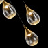 Подвесной светильник MD24001004-12A gold/clear Подвесной светильник MD24001004-12A gold/clear
