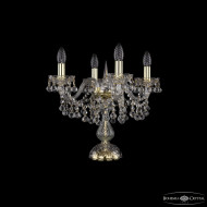 Настольная лампа Bohemia Ivele Crystal 1409L/4/141-39 G
