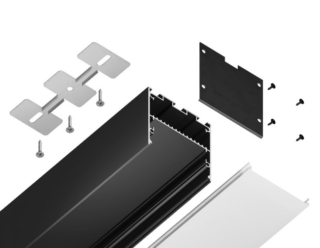 Алюминиевый профиль Ambrella Light Profile System GP3100BK Алюминиевый профиль Ambrella Light Profile System GP3100BK