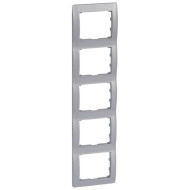 Рамка 5-постовая Legrand Galea Life алюминий 771309