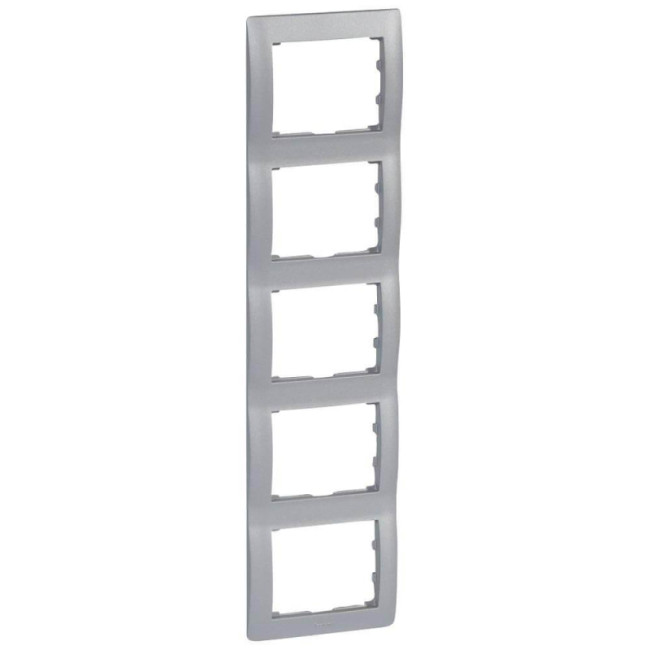 Рамка 5-постовая Legrand Galea Life алюминий 771309