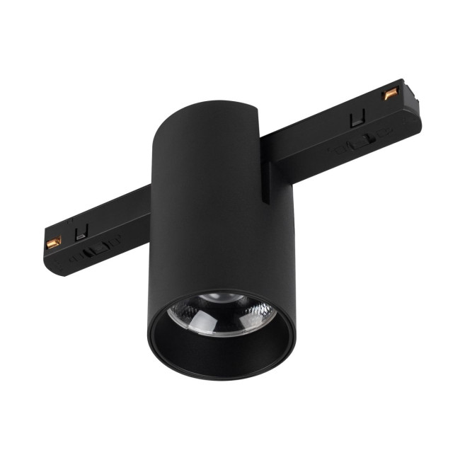 Трековый магнитный светильник Arlight MAG-ORIENT-AXIO-R60-15W Day4000 (BK, 24 deg, 48V) (IP20 Металл) 059256