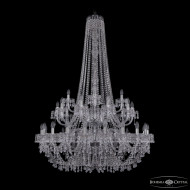 Подвесная люстра Bohemia Ivele Crystal 1410/20+10+5/400/h-160/2d Ni V0300