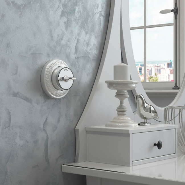 Переключатель одноклавишный Werkel Vintage 4690389174674 W5812054