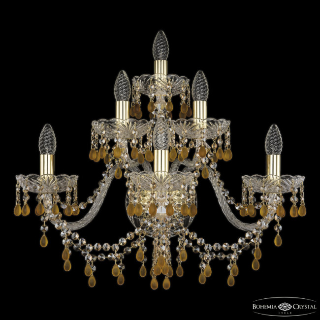 Бра Bohemia Ivele Crystal 1410B/3+2+1/240/XL G V1003 R721 Бра Bohemia Ivele Crystal 1410B/3+2+1/240/XL G V1003 R721