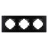 Рамка на 3 поста пластиковая Arlight FRM-PERIO-PL-3-BK 049755 Рамка на 3 поста пластиковая Arlight FRM-PERIO-PL-3-BK 049755