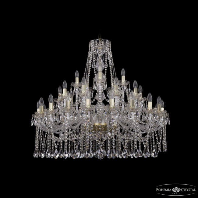 Подвесная люстра Bohemia Ivele Crystal 1413/20+10+5/360 G