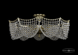 Люстра на штанге Bohemia Ivele Crystal 77181/58 GB Люстра на штанге Bohemia Ivele Crystal 77181/58 GB