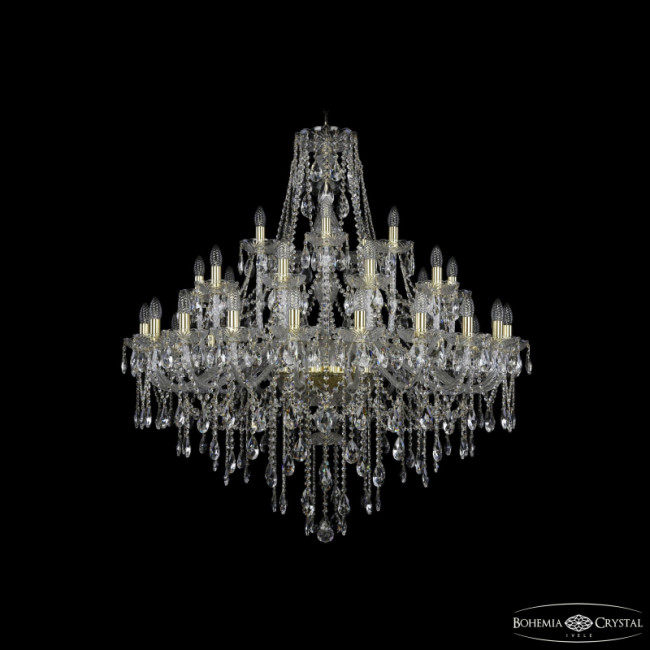 Подвесная люстра Bohemia Ivele Crystal 1415/20+10+5/400 G Подвесная люстра Bohemia Ivele Crystal 1415/20+10+5/400 G