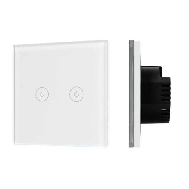 Выключатель сенсорный Arlight SWT-OMALI-S02-ZB-WH (250V, 10A, Zigbee) 050041 Выключатель сенсорный Arlight SWT-OMALI-S02-ZB-WH (250V, 10A, Zigbee) 050041
