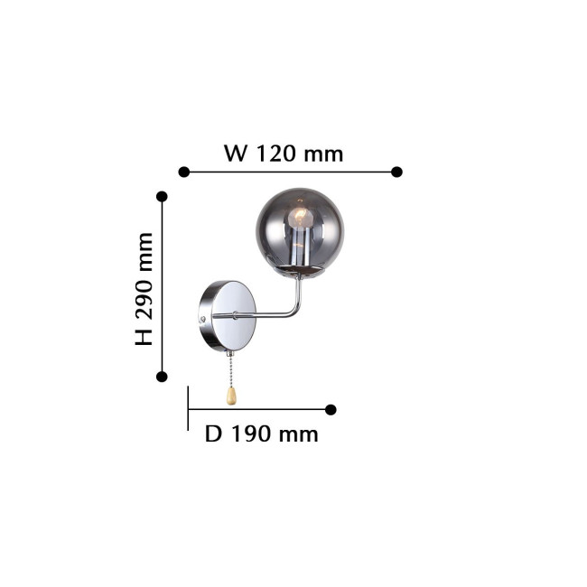 Бра F-Promo Modestus 2345-1W Бра F-Promo Modestus 2345-1W