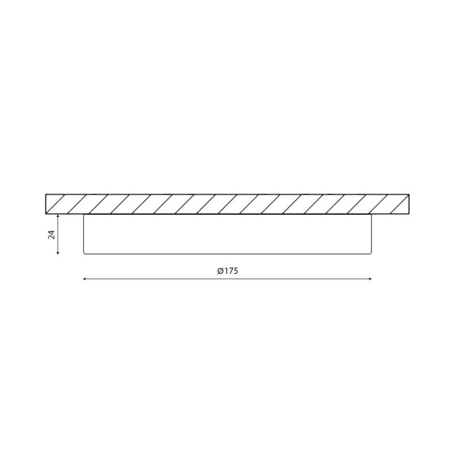 Накладной светильник DesignLed KH-R175-15-WW 007789 Накладной светильник DesignLed KH-R175-15-WW 007789