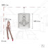 Подвесная люстра Loft IT Vaille Crystal 10450/1200 Подвесная люстра Loft IT Vaille Crystal 10450/1200