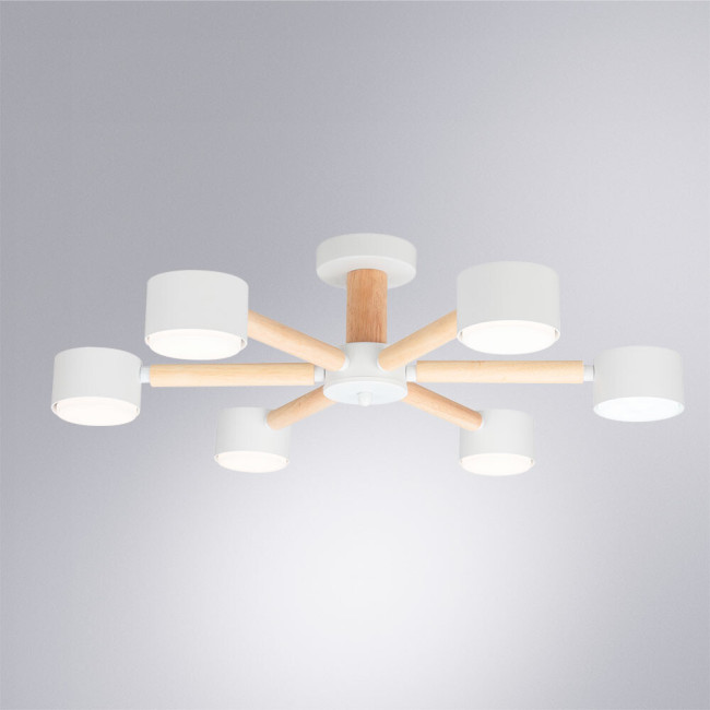 Потолочные люстры Arte Lamp Tenda A1624PL-6WH Потолочные люстры Arte Lamp Tenda A1624PL-6WH