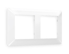 Рамка двухместная Ambrella Volt Line AF110102