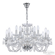 Подвесная люстра Bohemia Ivele Crystal 119/10+5/240 Ni Подвесная люстра Bohemia Ivele Crystal 119/10+5/240 Ni