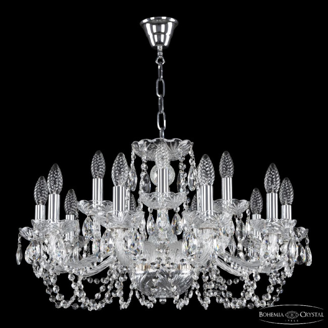 Подвесная люстра Bohemia Ivele Crystal 119/10+5/240 Ni Подвесная люстра Bohemia Ivele Crystal 119/10+5/240 Ni