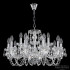 Подвесная люстра Bohemia Ivele Crystal 119/10+5/240 Ni Подвесная люстра Bohemia Ivele Crystal 119/10+5/240 Ni