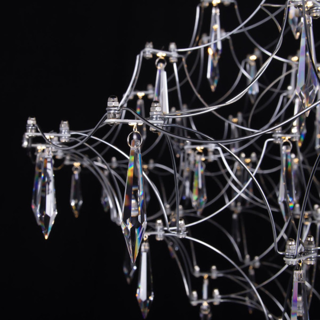 Подвесная люстра Loft IT Mira 10259/1200 Silver Asfour Подвесная люстра Loft IT Mira 10259/1200 Silver Asfour