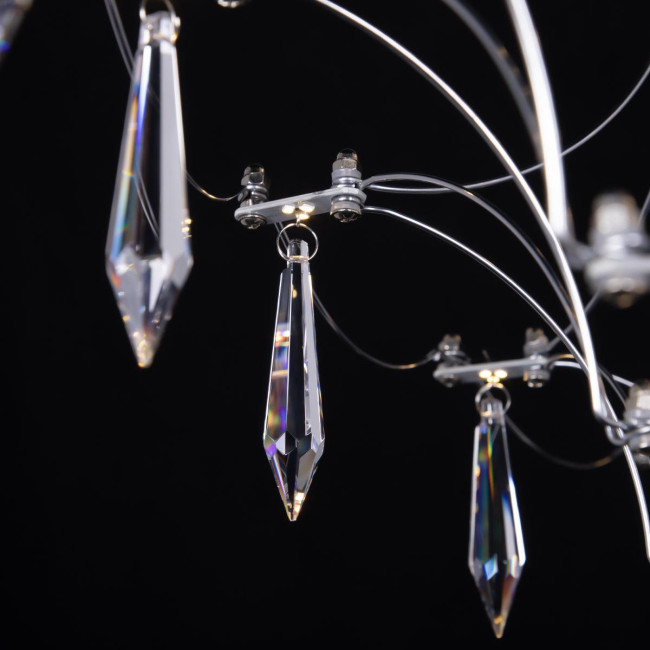 Подвесная люстра Loft IT Mira 10259/1200 Silver Asfour Подвесная люстра Loft IT Mira 10259/1200 Silver Asfour