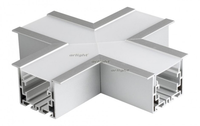 Угол Arlight S2-LINIA55-F-X90 крестовой 021276 Угол Arlight S2-LINIA55-F-X90 крестовой 021276