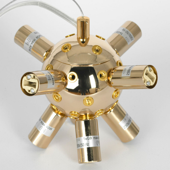 Подвесная люстра Lussole Davie LSP-8777 Подвесная люстра Lussole Davie LSP-8777