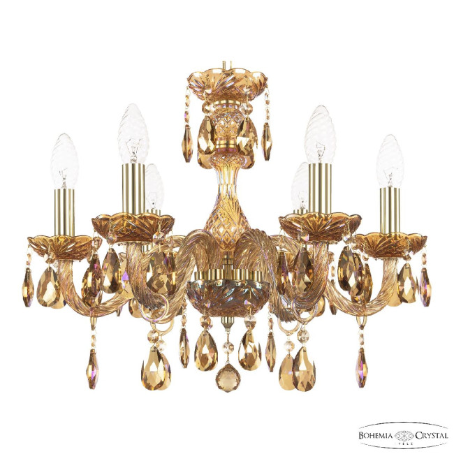 Подвесная люстра Bohemia Ivele Crystal 117/6/165 G M777 Подвесная люстра Bohemia Ivele Crystal 117/6/165 G M777