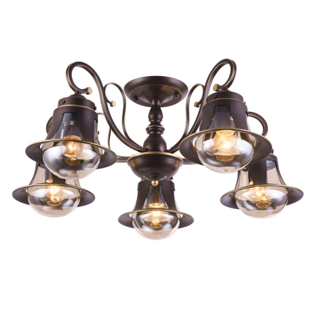 Потолочная люстра Omnilux Molfetta OML-50607-05 Потолочная люстра Omnilux Molfetta OML-50607-05