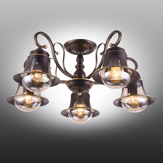 Потолочная люстра Omnilux Molfetta OML-50607-05 Потолочная люстра Omnilux Molfetta OML-50607-05