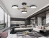 Люстра на штанге Ambrella Light Linetech Comfort FL4857