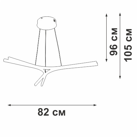 Подвесная люстра Vitaluce V2708-9/3S Подвесная люстра Vitaluce V2708-9/3S