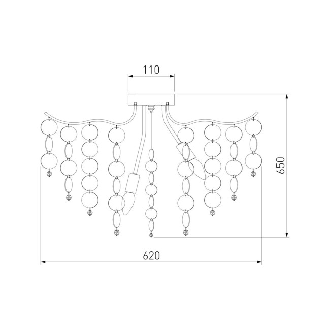 Потолочная люстра Bogates Bolla 334/9 Smart (319/9) Потолочная люстра Bogates Bolla 334/9 Smart (319/9)