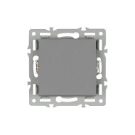 Механизм выключателя одноклавишный непроходной Arlight SWT-MK01-PL-GR (250V, 16A) 043712