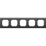 Рамка пятиместная Jung AC585BFANM