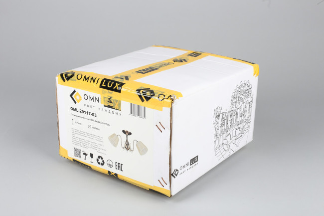 Потолочная люстра Omnilux Leonessa OML-29117-03 Потолочная люстра Omnilux Leonessa OML-29117-03