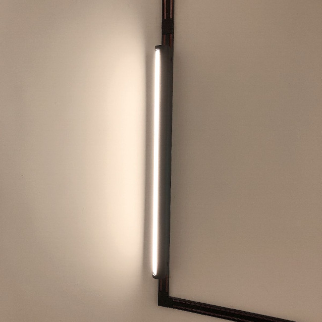 Трековый магнитный светильник iLedex Vision 4825-038-L485-24W-110DG-3000K-BK