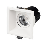 Карданный светильник Arlight MS-FLOW-BUILT-S85x85-6W Warm3000 (WH, 55 deg, 230V) (IP20 Металл) 060941