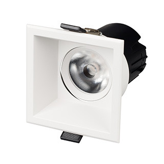 Карданный светильник Arlight MS-FLOW-BUILT-S85x85-6W Warm3000 (WH, 55 deg, 230V) (IP20 Металл) 060941