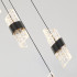 Каскадная люстра DeLight Collection MD23001022-5A matt black Каскадная люстра DeLight Collection MD23001022-5A matt black
