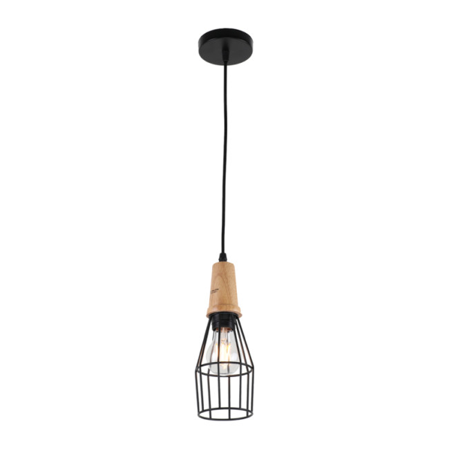 Подвесной светильник IMEX MD.0914-1-P BK Подвесной светильник IMEX MD.0914-1-P BK