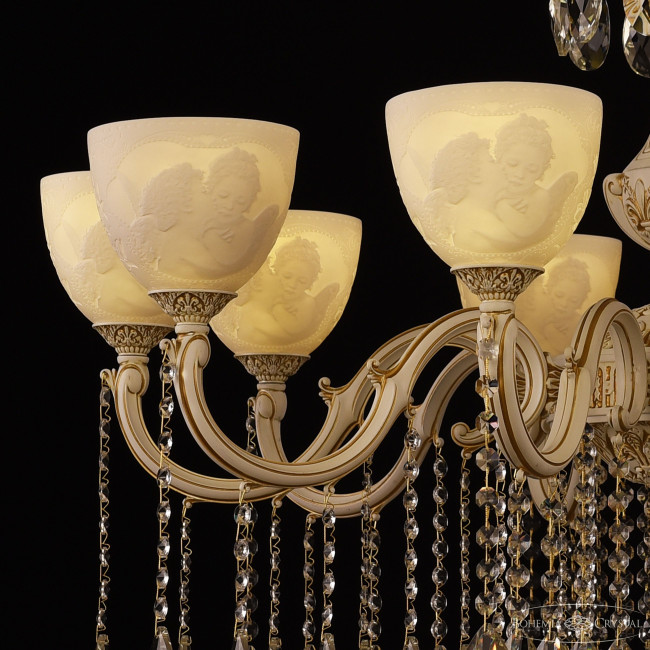 Подвесная люстра Bohemia Ivele Crystal AL78101/10/300 A WMG P1 U Angel Подвесная люстра Bohemia Ivele Crystal AL78101/10/300 A WMG P1 U Angel