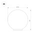Ландшафтный светильник Arlight KT-GLOBE-R300-10W Warm3000 (DG, 275 deg, 24V) 046170 Ландшафтный светильник Arlight KT-GLOBE-R300-10W Warm3000 (DG, 275 deg, 24V) 046170