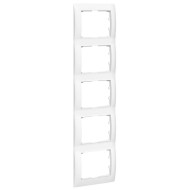 Рамка 5-постовая Legrand Galea Life белая 771009