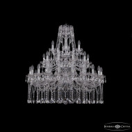 Подвесная люстра Bohemia Ivele Crystal 1413/20+10+5/360/3d Ni