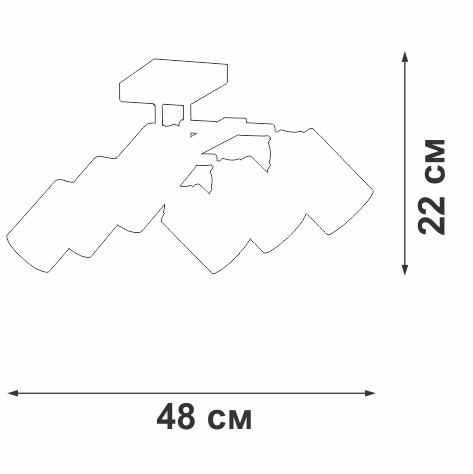 Спот Vitaluce V2833-1/6PL Спот Vitaluce V2833-1/6PL