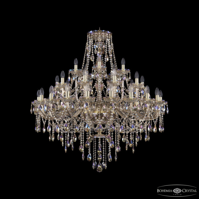 Подвесная люстра Bohemia Ivele Crystal 1415/20+10+5/400 G M801 Подвесная люстра Bohemia Ivele Crystal 1415/20+10+5/400 G M801
