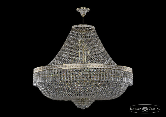 Люстра на штанге Bohemia Ivele Crystal 19271/H1/100IV GW Люстра на штанге Bohemia Ivele Crystal 19271/H1/100IV GW