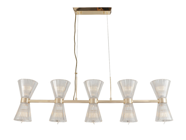 Подвесная люстра Newport 3615/S gold new М0069511 Подвесная люстра Newport 3615/S gold new М0069511