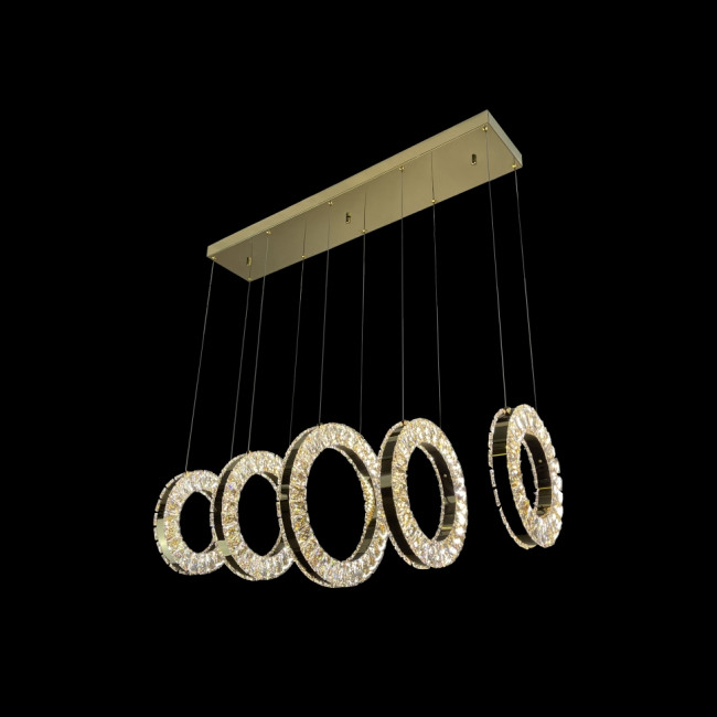 Подвесная люстра iLedex Crystal ice 4460-5 72W TGD Подвесная люстра iLedex Crystal ice 4460-5 72W TGD